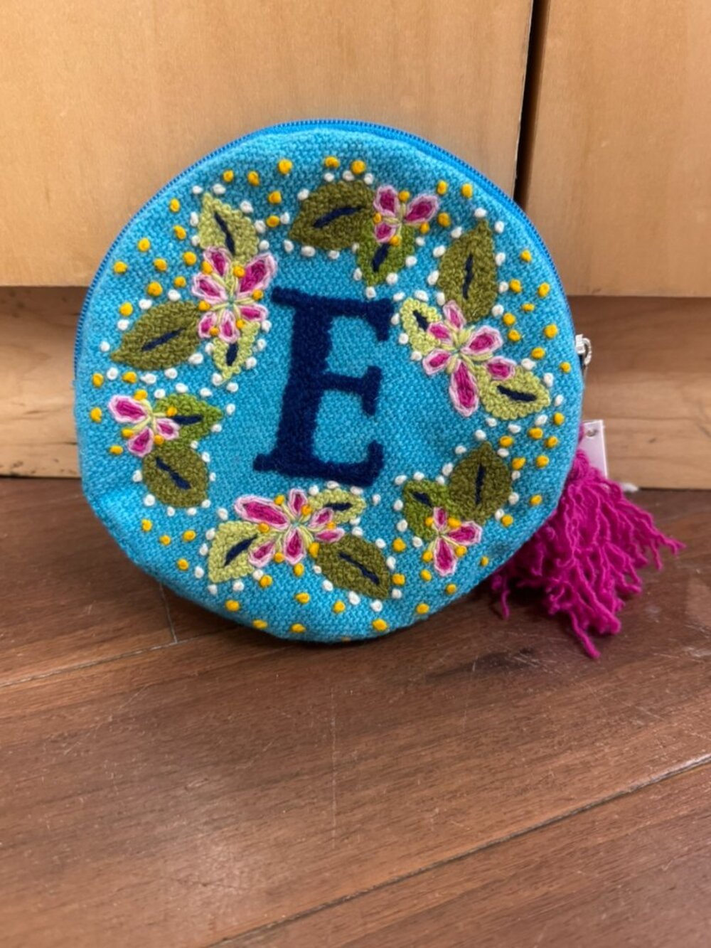 Jenny Krauss (Anthropologie) E Round Bag / Pouch (Blue)